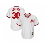 mlb jerseys cincinnati reds #30 griffey white[m&n]