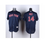 Boston Red Sox #14 Jim Rice Navy Blue Flexbase Authentic Collection Stitched Baseball Jersey