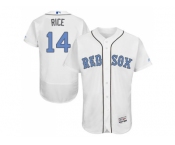 Boston Red Sox #14 Jim Rice White Flexbase Authentic Collection 2016 Father's Day Stitched Baseball Jersey