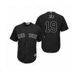 Boston Red Sox #19 Jackie Bradley Jr. JBJ Black 2019 Players' Weekend Replica Jersey