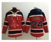 Boston Red Sox #24 David Price Red Sawyer Hooded Sweatshirt MLB Hoodie