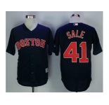 Boston Red Sox #41 Chris Sale Navy Blue New Cool Base Stitched MLB Jersey