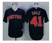 Boston Red Sox #41 Chris Sale Navy Blue New Cool Base Stitched MLB Jersey