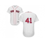 Boston Red Sox #41 Chris Sale White Flexbase Authentic Collection Stitched MLB Jersey