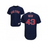 Boston Red Sox #43 Addison Reed Navy Blue Flexbase Authentic Collection MLB Jersey