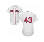 Boston Red Sox #43 Addison Reed White Flexbase Authentic Collection MLB Jersey