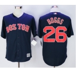 Men Boston Red Sox #26 Wade Boggs Blue 2016 Official Cool Base Jersey