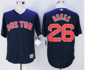 Men Boston Red Sox #26 Wade Boggs Blue 2016 Official Cool Base Jersey