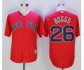 Men Boston Red Sox #26 Wade Boggs Red 2016 Official Cool Base Jersey