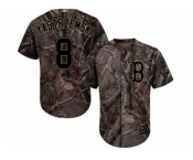 Men Boston Red Sox #8 Carl Yastrzemski Camo Realtree Collection Cool Base Stitched MLB Jersey