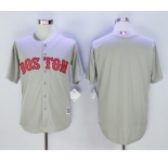 Men Boston Red Sox Blank Gray 2016 Official Cool Base Jersey