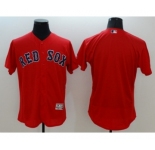 Men Boston Red Sox Blank Majestic red Flexbase Authentic Collection Player Jersey