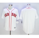 Men Boston Red Sox Blank White 2016 Official Cool Base Jersey