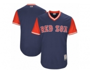 Men's 2017 Little League World Series Boston Red Sox Navy Jersey