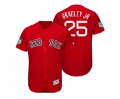 Men's Boston Red Sox #25 Jackie Bradley Jr. 2017 Spring Training Flex Base Authentic Collection Stitched Baseball Jersey