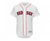 Men's Boston Red Sox Blank Majestic White Home Flexbase Authentic Collection Team Jersey