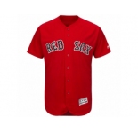 Men's Boston Red Sox Majestic Blank Red Flexbase Authentic Collection Team Jersey
