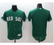 Men's Boston Red Sox blank Majestic Green Celtic Flexbase Authentic Collection Jersey