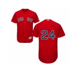 Men's Majestic Boston Red Sox #24 David Price Red Flexbase Authentic Collection MLB Jersey