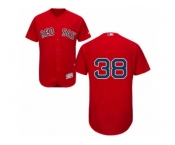 Men's Majestic Boston Red Sox #38 Rusney Castillo Red Flexbase Authentic Collection MLB Jersey