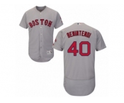 Men's Majestic Boston Red Sox #40 Andrew Benintendi Grey Flexbase Authentic Collection MLB Jersey