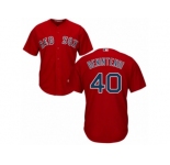 Men's Majestic Boston Red Sox #40 Andrew Benintendi Replica Red Alternate Home Cool Base MLB Jersey