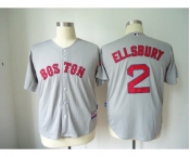 mlb jerseys boston red sox #2 ellsbury grey[ellsbury]