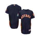 Houston Astros Blank Navy 2017 Spring Training Flexbase Authentic Collection Stitched Baseball Jersey