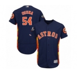Men's Houston Astros #54 Roberto Osuna Navy Blue Alternate Flex Base Authentic Collection 2019 World Series Bound Baseball Jersey