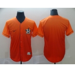 Men's Nike Houston Astros Blank Orange Drift Fashion MLB Jersey