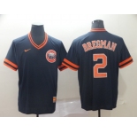 Men's Nike Majestic Houston Astros #2 Alex Bregman Navy Blue M&N MLB Jersey