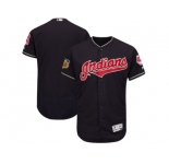 Cleveland Indians Blank Navy 2017 Spring Training Flexbase Authentic Collection Stitched Baseball Jersey