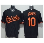 Baltimore Orioles #10 Adam Jones Black New Cool Base Stitched Baseball Jersey