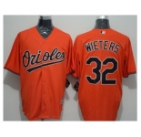 Baltimore Orioles #32 Matt Wieters Orange New Cool Base Stitched Baseball Jersey