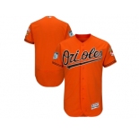 Baltimore Orioles Blank Orange 2017 Spring Training Flexbase Authentic Collection Stitched Baseball Jersey