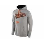 Baltimore Orioles Nike Cooperstown Performance Pullover Gray MLB Hoodie