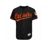 Men's Baltimore Orioles Majestic Blank Black Alternate Flexbase Authentic Collection Team Jersey