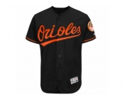 Men's Baltimore Orioles Majestic Blank Black Alternate Flexbase Authentic Collection Team Jersey