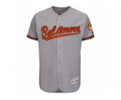Men's Baltimore Orioles Majestic Blank Gray Road Flexbase Authentic Collection Team Jersey