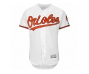 Men's Baltimore Orioles Majestic Blank White Alternate Flexbase Authentic Collection Team Jersey