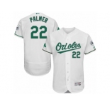 Men's Majestic Baltimore Orioles #22 Jim Palmer White Celtic Flexbase Authentic Collection MLB Jersey
