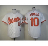 mlb jerseys baltimore orioles #10 jones white[2013 new]