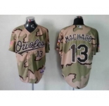 mlb jerseys baltimore orioles #13 machado camo