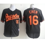 mlb jerseys baltimore orioles #16 chen black