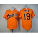 mlb jerseys baltimore orioles #19 davis orange