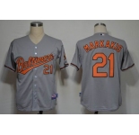 mlb jerseys baltimore orioles #21 markakis grey