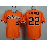 mlb jerseys baltimore orioles #22 palmer orange[1982 m&n]