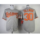 mlb jerseys baltimore orioles #30 tillman grey
