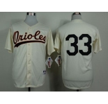 mlb jerseys baltimore orioles #33 murray cream[1954 m&n]