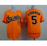 mlb jerseys baltimore orioles #5 b.robinson orange